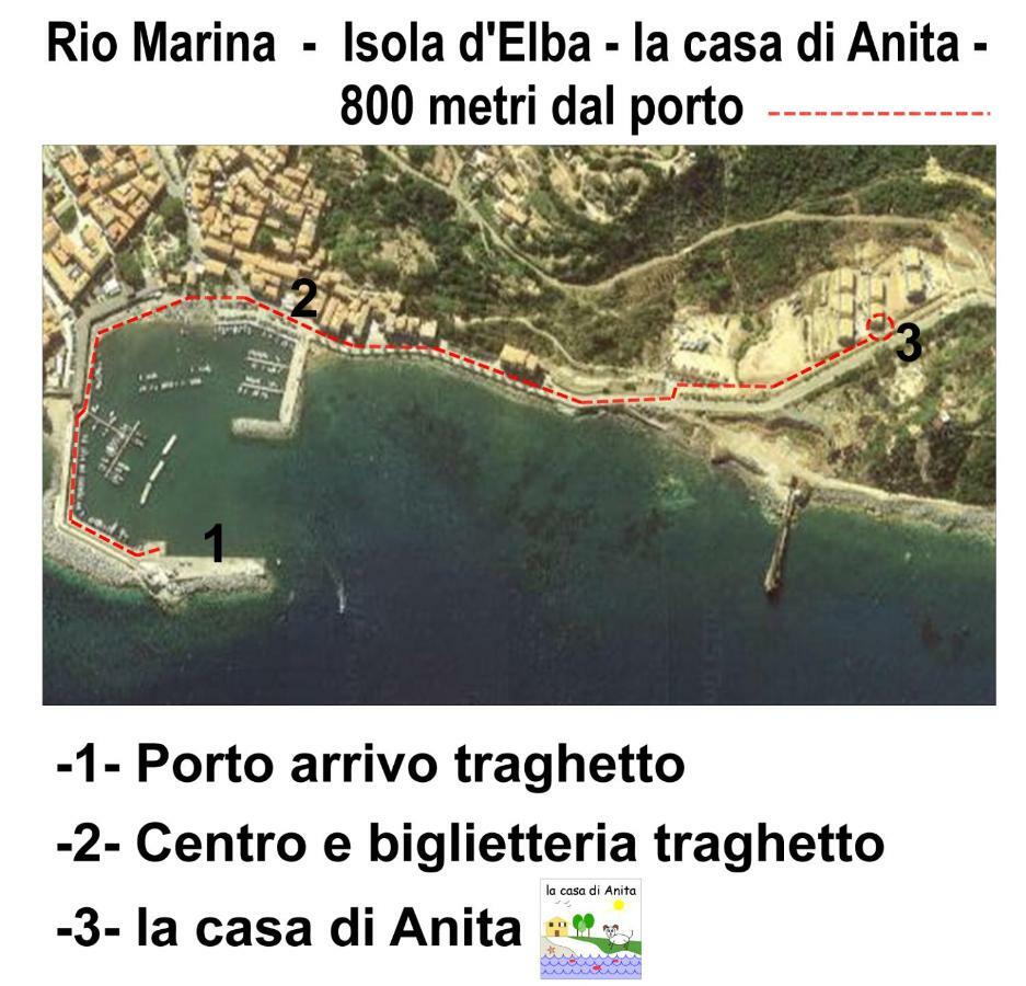 La Casa Di Anita Villa Rio Marina Kültér fotó